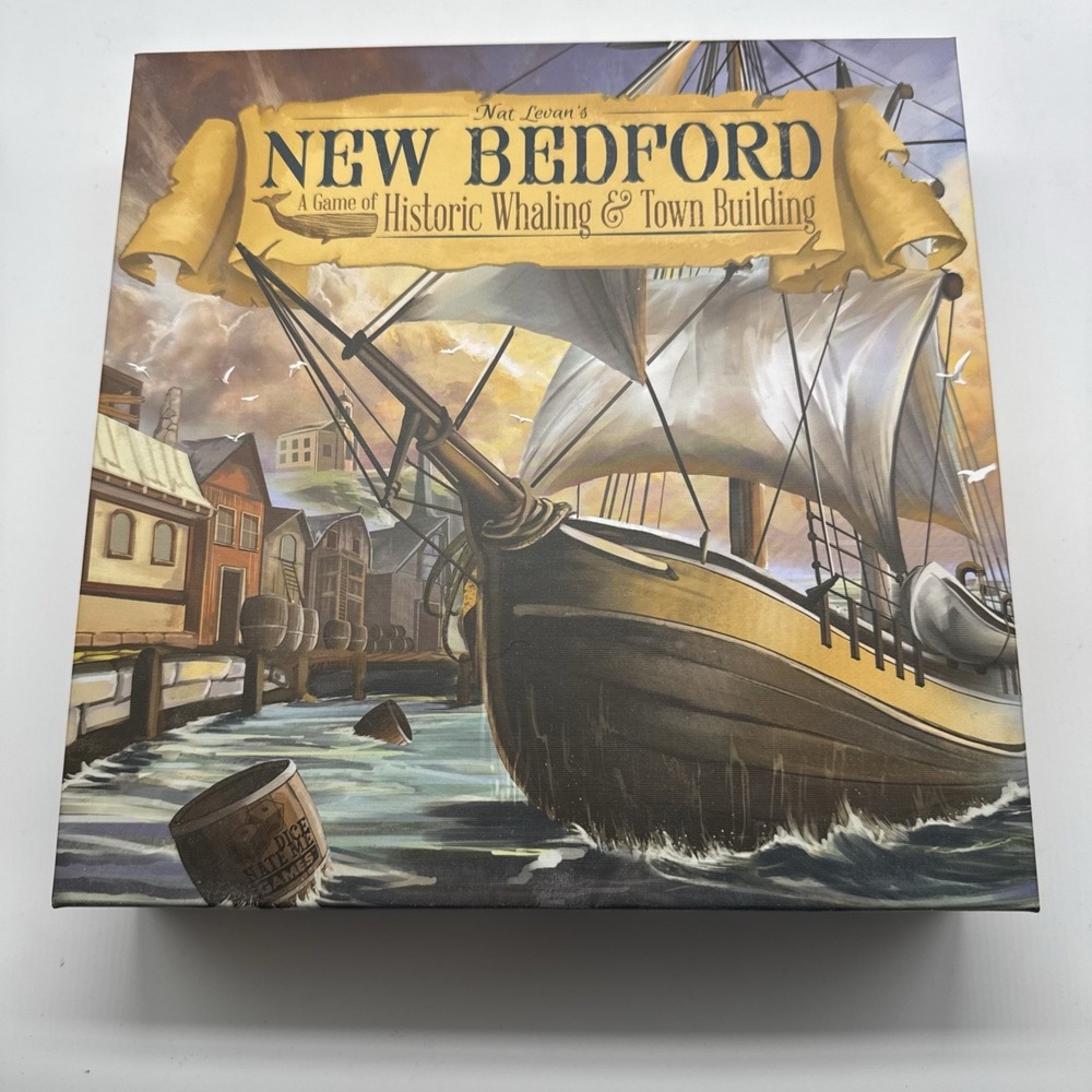 Greater Than New Bedford Historic Whaling Town Building Game, Nat Levan COMPLETE